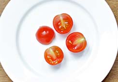 2 cherry tomatoes
