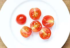 3 cherry tomatoes