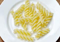 Pasta (cooked) - 2 tablespoons of cooked pasta