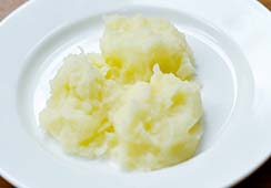 Mashed Potatoes - 3 tablespoons of mashed potato