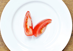 1/4 small tomato